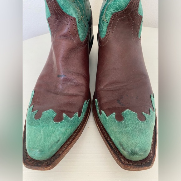 Womens Old West Cowboy Boots | Size 8 - Picture 3 of 8